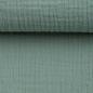 Preview: Musselin - Double Gauze -  Jenke Uni Mint by Swafing
